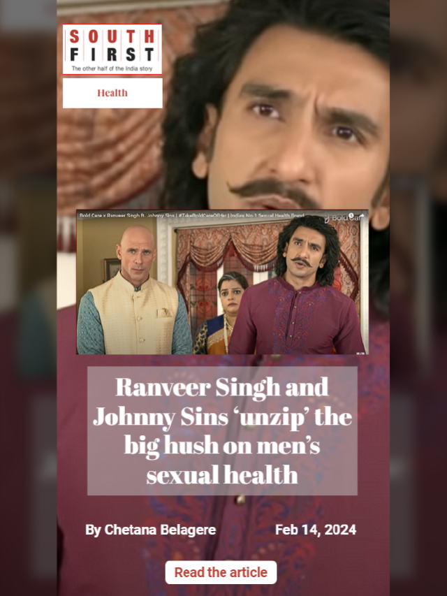 Ranveer Singh and Johnny Sins ‘unzip’ the big hush on men’s sexual health