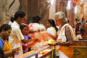 The public actively participates through sponsorship and donations, contributing to the temple's prosperity. (iStock)
