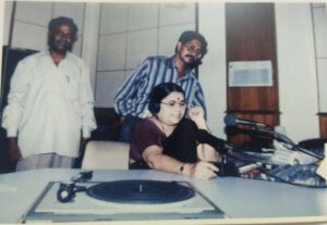 B Thiripurasundari, Senior grade Announcer (RJ) at All India Radio Coimbatore. (Supplied)