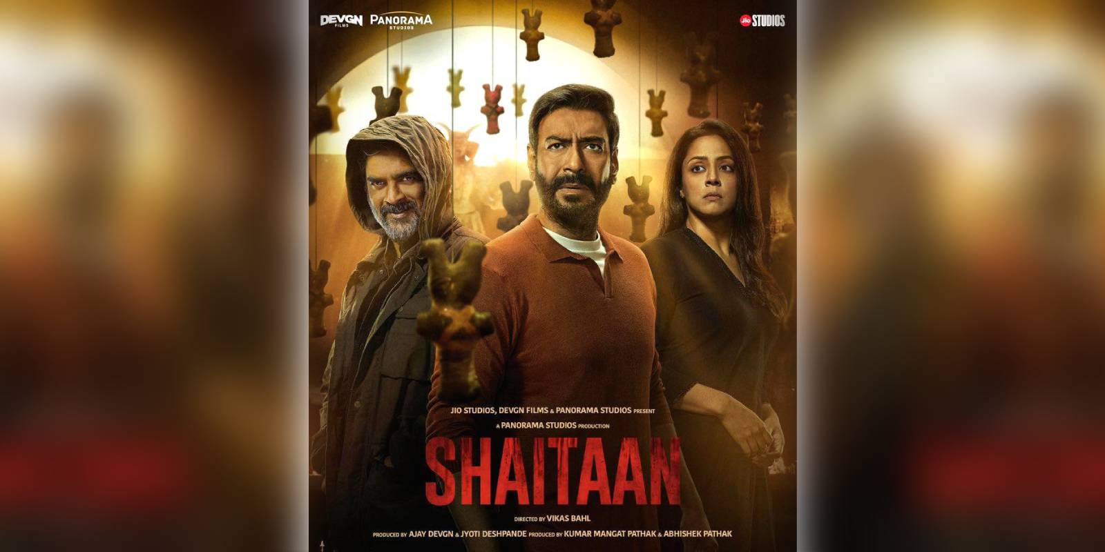 A poster of the film Shaitaan