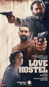 A poster of the series Love Hostel