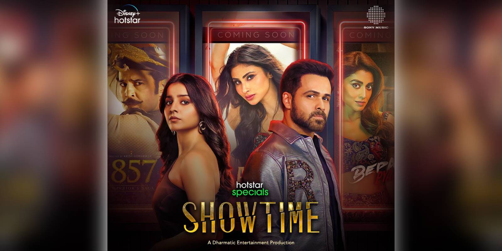 A poster of the series Showtime