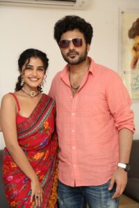 Anupama Parameswaran and Siddhu Jonalagadda at Tillu Square success meet