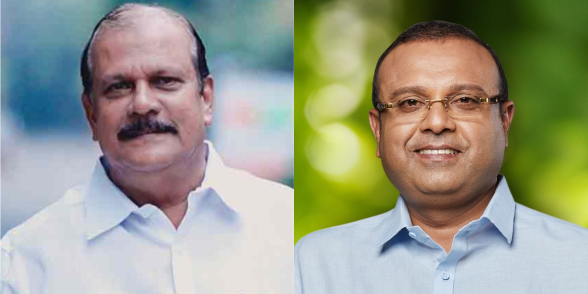 PC George (left); Thushar Vellappally (right).