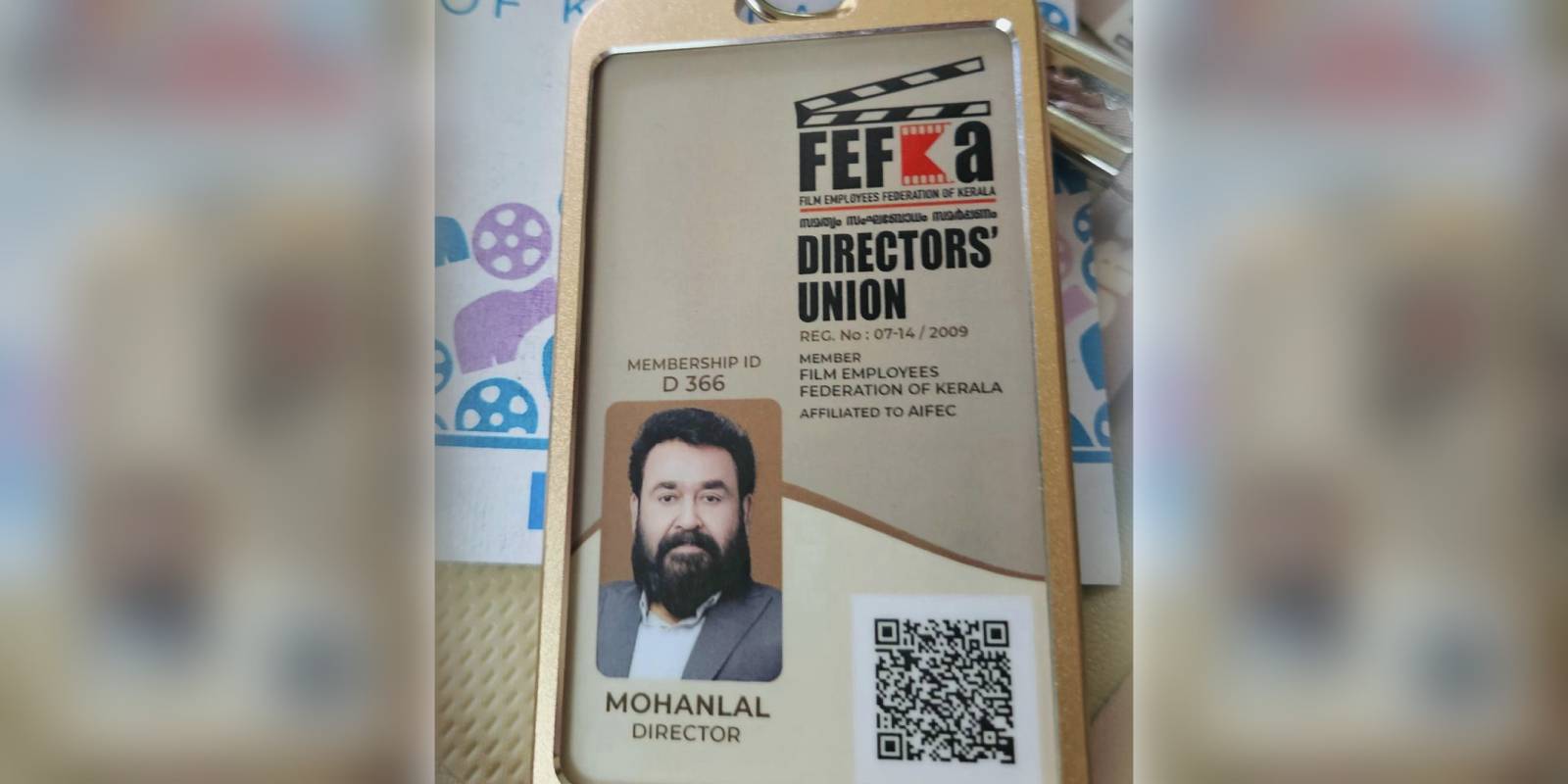 Mohanlal takes FEFKA membership