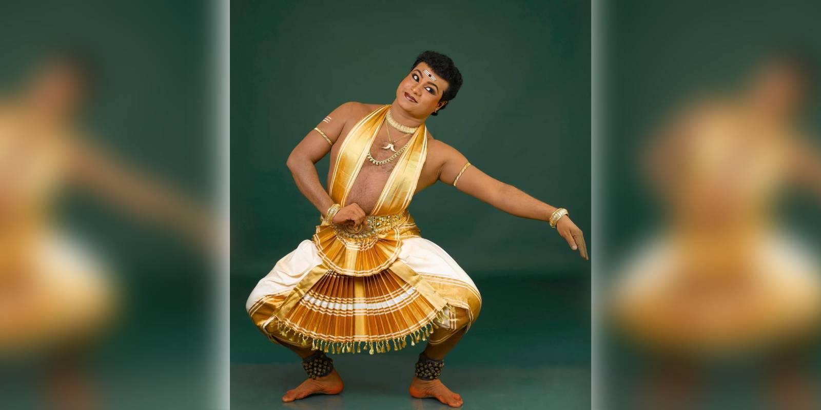 Mohiniyattam dancer Dr RLV Ramakrishnan