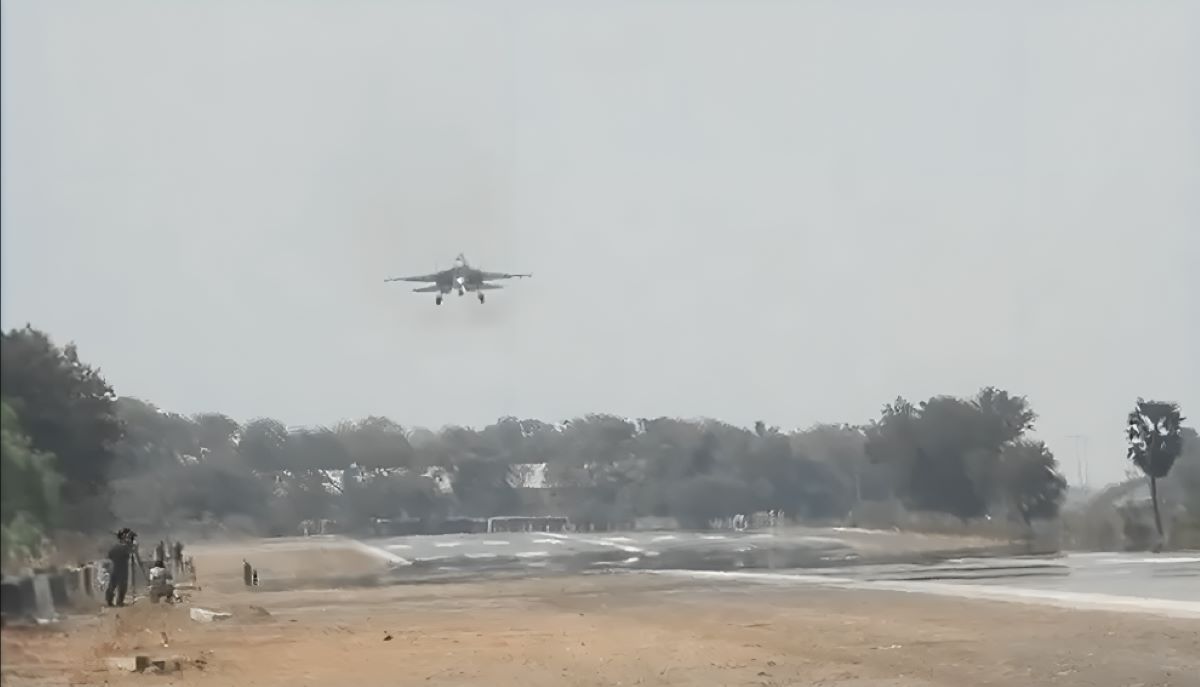 IAF Emergency Landing Facility Strip at Andhra Pradesh
