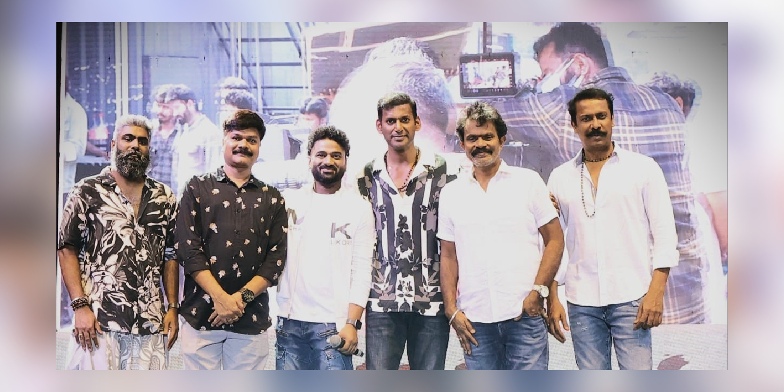 Team Rathnam at Dont Worry Ra Chiccha song launch