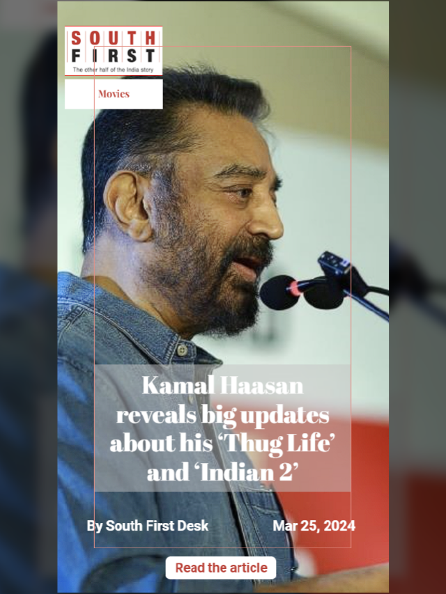 Kamal Haasan reveals big updates about his ‘Thug Life’ and ‘Indian 2’