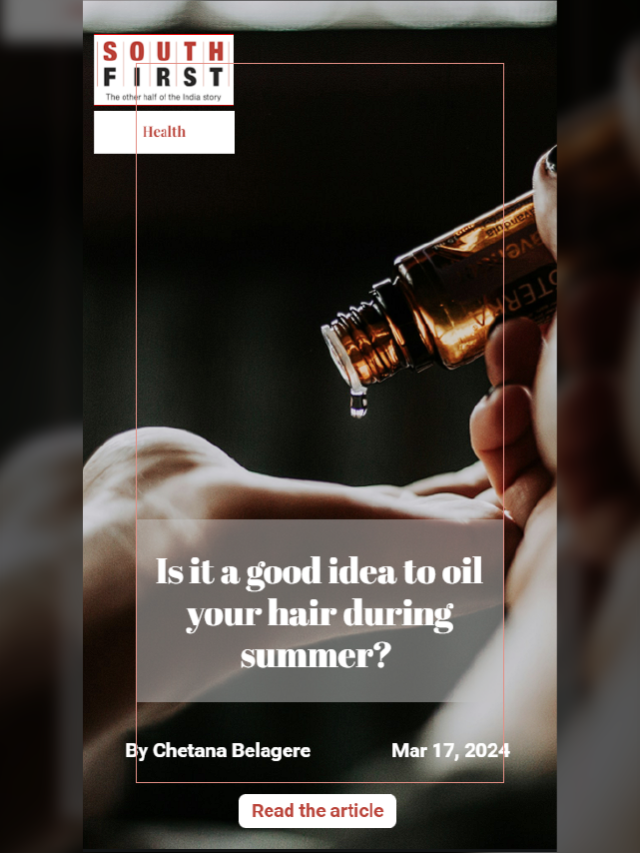 Is it a good idea to oil your hair during summer? Top dermatologist answers!