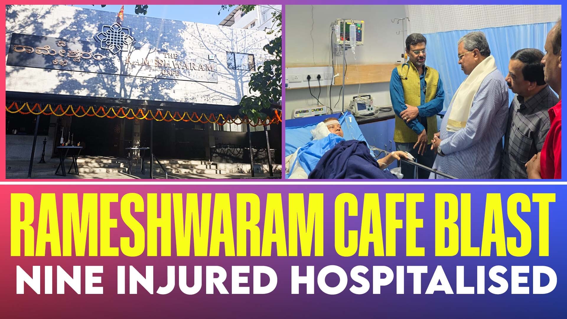 Rameshwaram Cafe blast injured