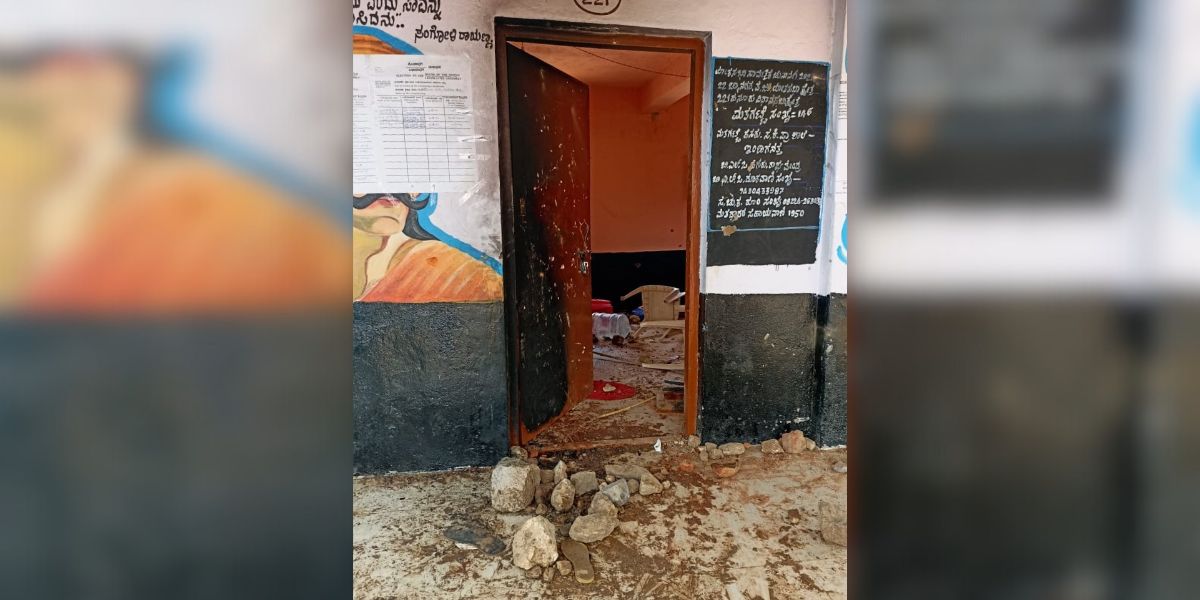 Complaint against K’taka villagers for vandalism, damaging EVMs