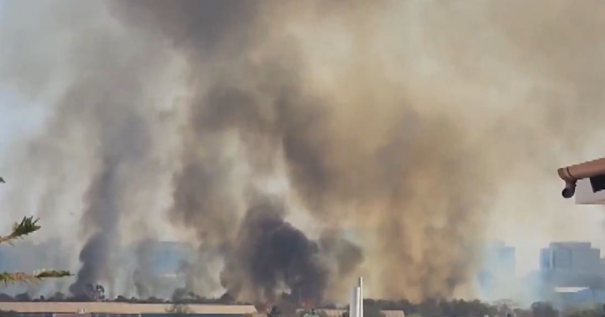 Fire near Bengaluru