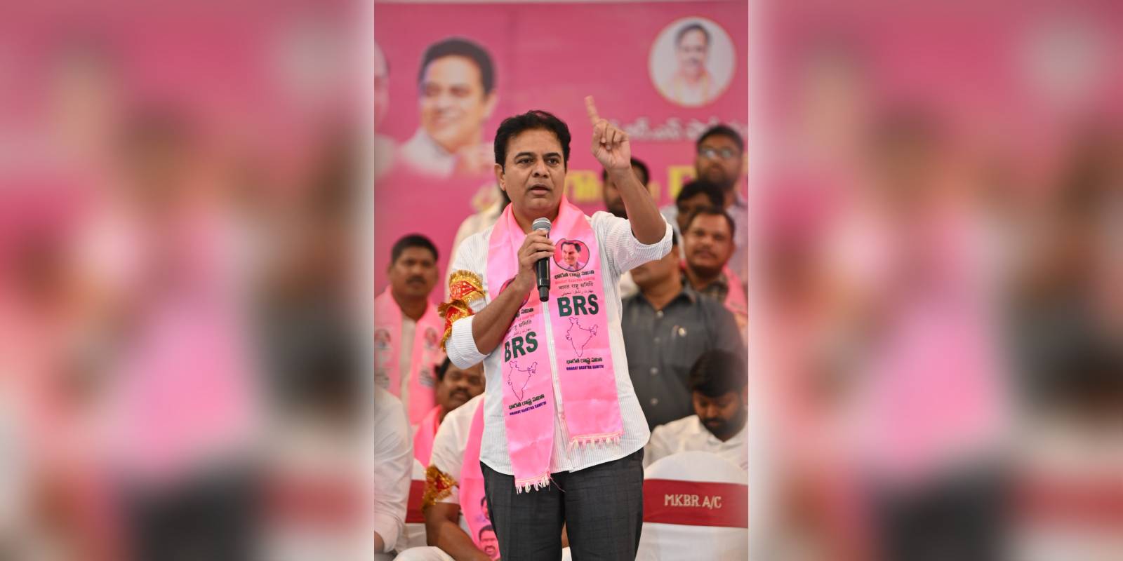 KTR accuses Revanth of posting fake notice on OU hostels’ closure