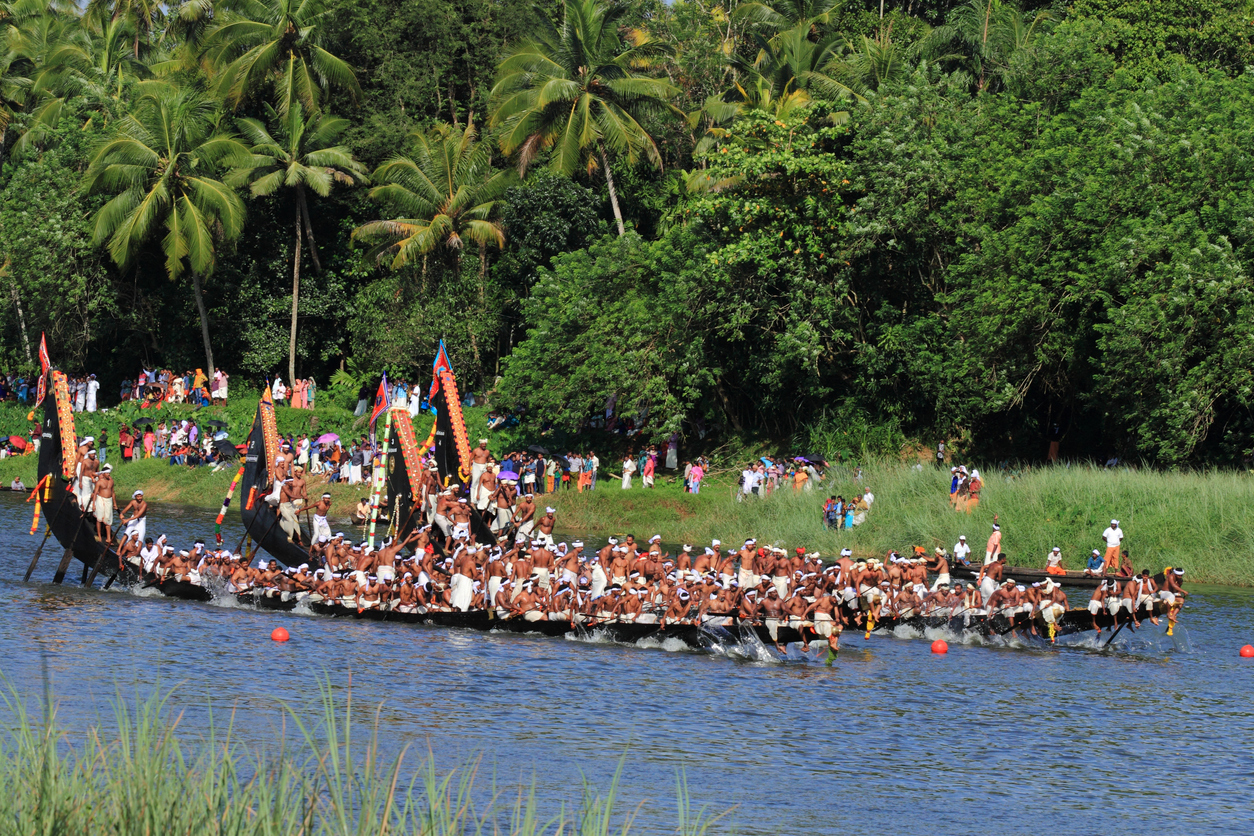Kerala snake boat race. (iStock)