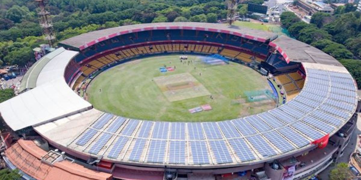 M Chinnaswamy stadium in Bengaluru. (Facebook)