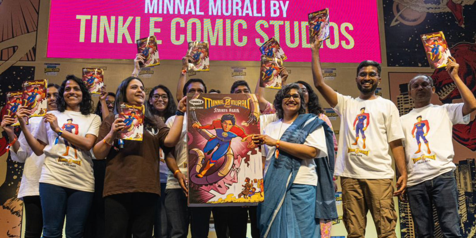 Minnal Murali graphic novel launched