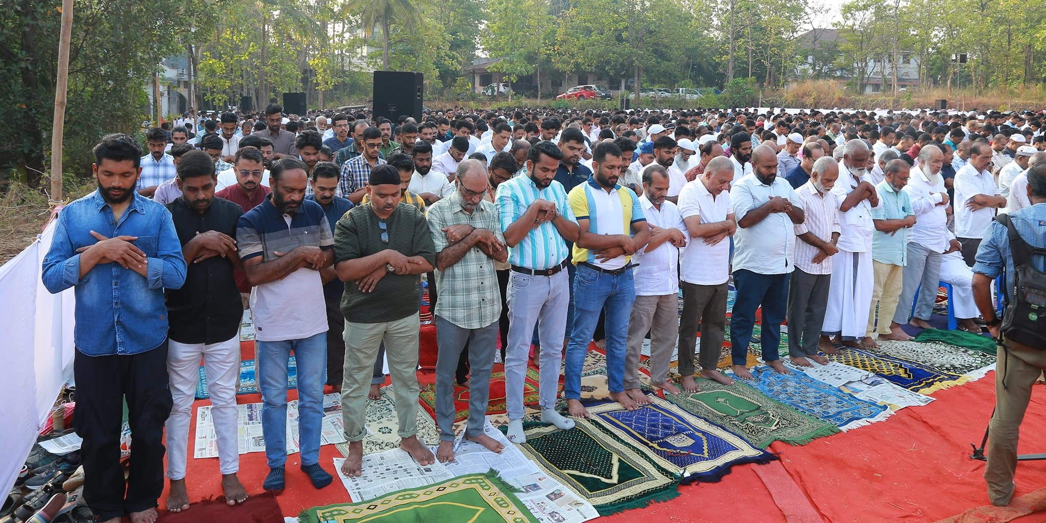 Kerala Church Eid namaz