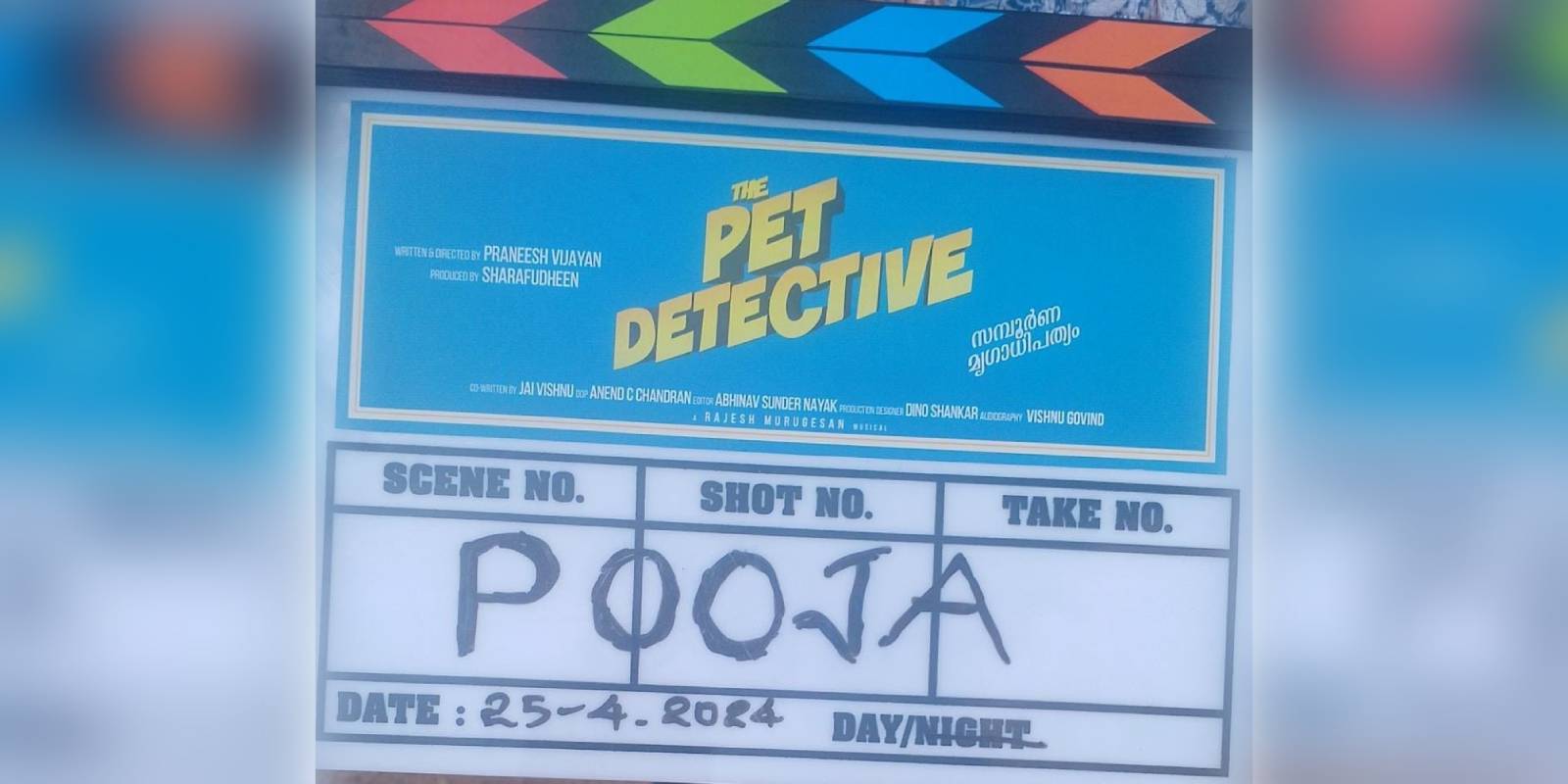 The Pet Detective shooting begins