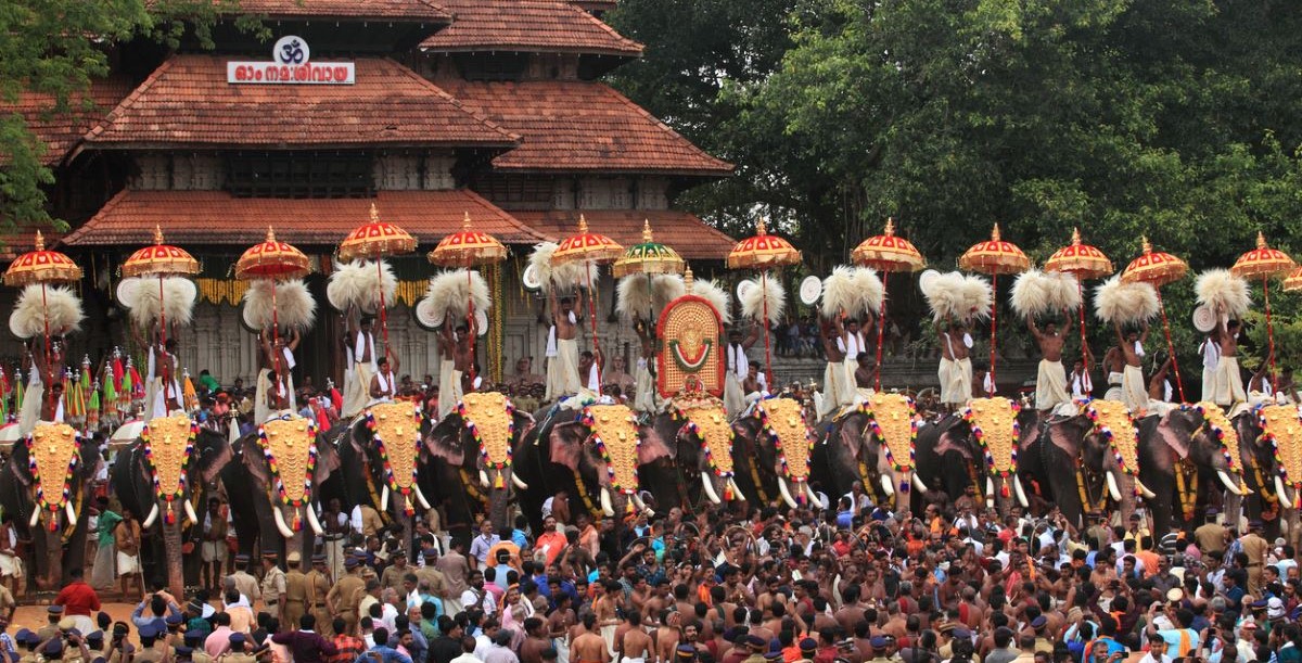 Kerala holds iconic 200-year-old annual Thrissur pooram