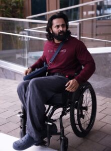 Unni Mukundan plays a wheelchair-bound person in Jai Ganesh