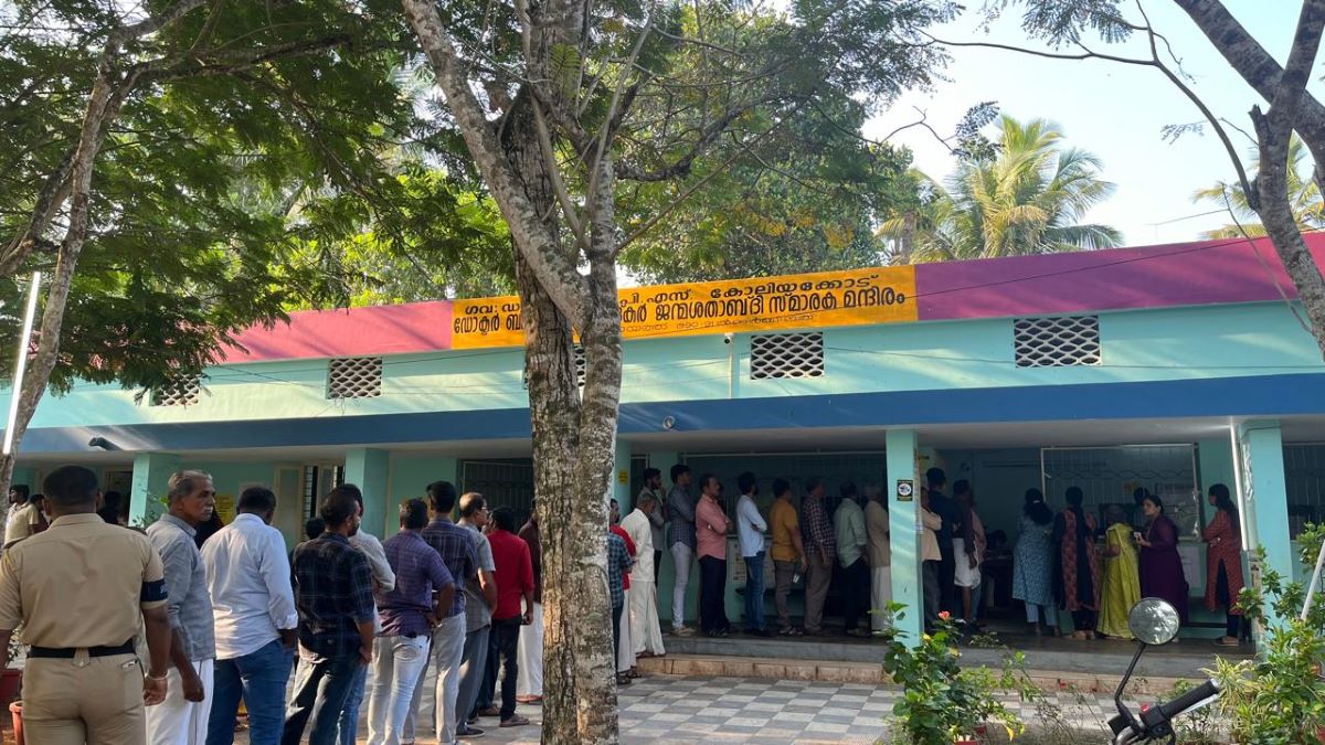 Voting in Kerala