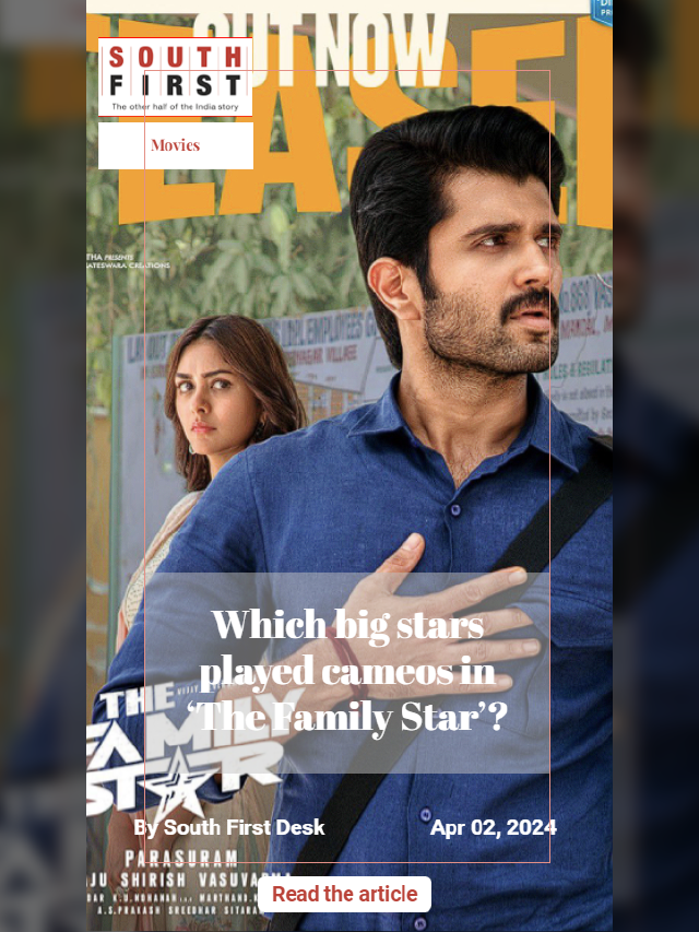 Which big stars played cameos in ‘The Family Star’?