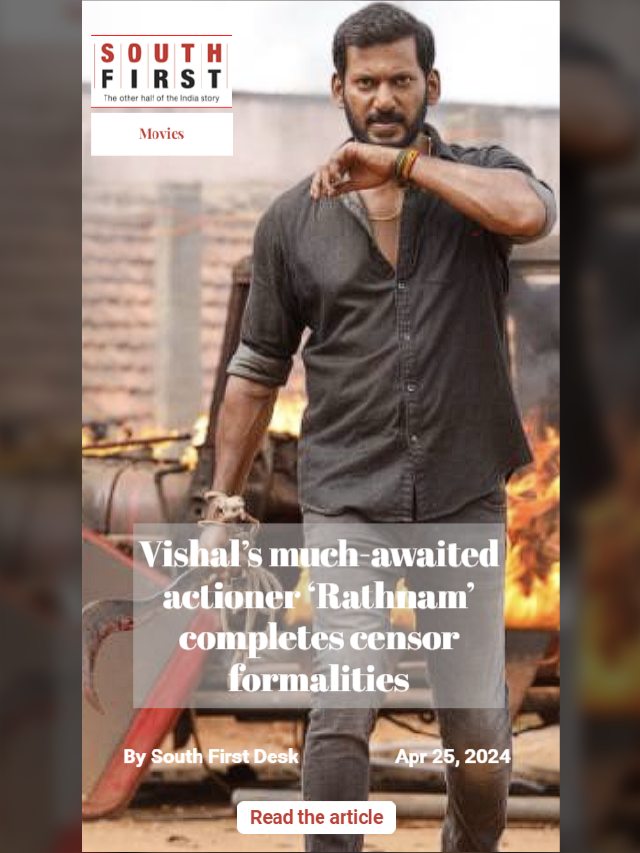 Vishal’s much-awaited actioner ‘Rathnam’ completes censor formalities