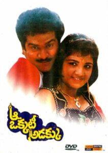 A poster of the 1991 film Aa Okkati Adakku