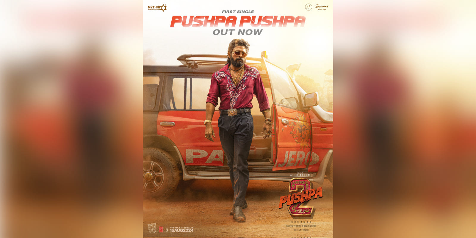 'Pushpa Pushpa' lyrical song from Pushpa 2 released