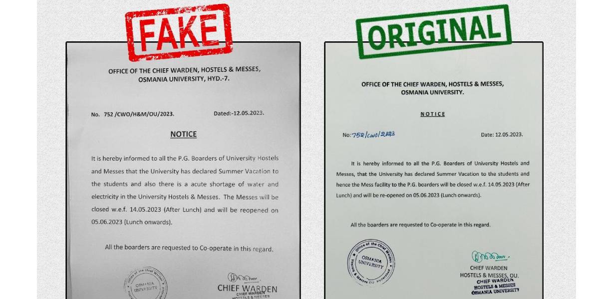 Fake vs Original: BRS social media convenor Manne Krishank denied bail in OU notice case
